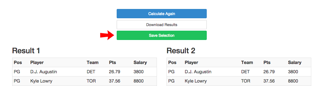 Lineup Lab